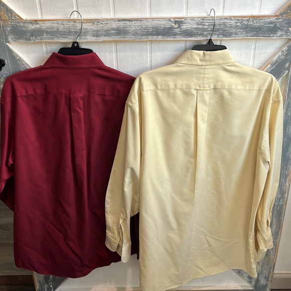 Gold Label non-iron oxford shirts size M/ 16/33. Both for one price!! - Picture 2 of 5